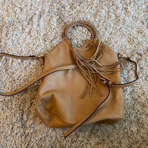 Faux leather bag
